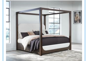 King Size Ashley Furniture Canopy Bed
