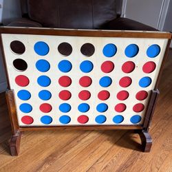 Wooden Connect 4 