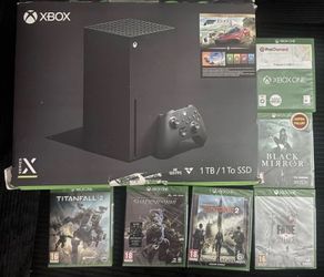 Microsoft  Xbox Series X Bundle | 5 BRAND NEW games + Controller, all cords included