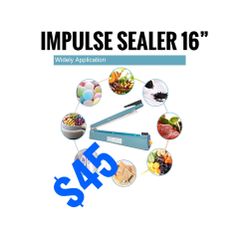 Impulse Sealer 16” - New In box ! -