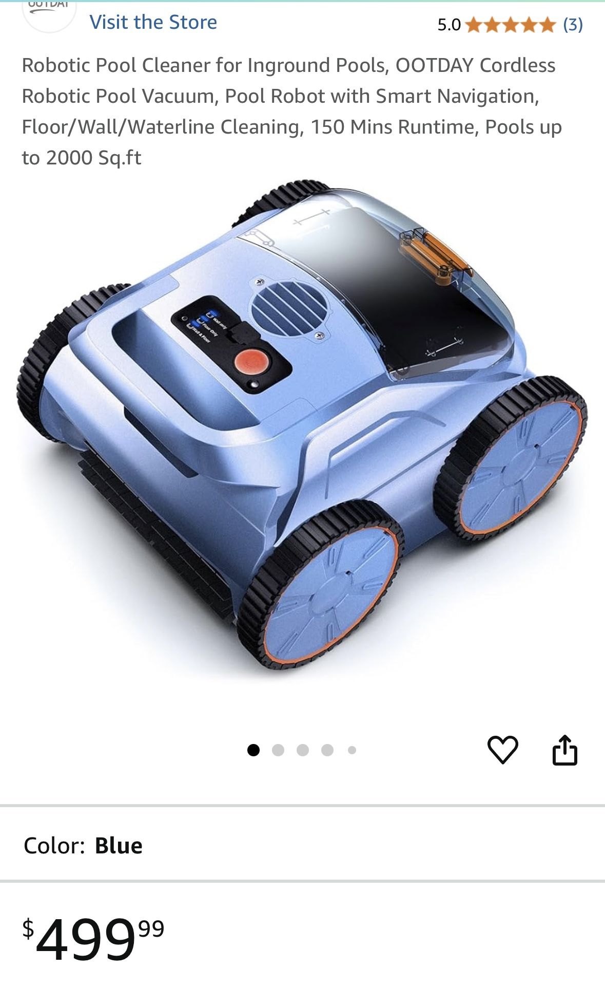 Robotic Pool Cleaner