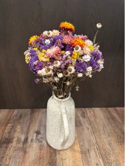 Speckled Ceramic Vase (Flowers not included)