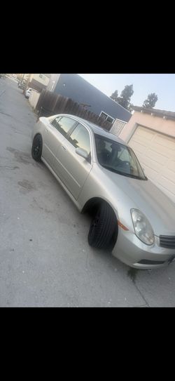 RUNS AND DRIVES . USED 2005 INFINITI G35  4DOOR SEDAN