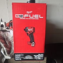 NIB Milwaukee Fuel Impact Driver 