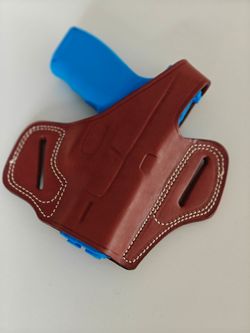 Smith&Wesson MP Shield X Brown Leather Holster