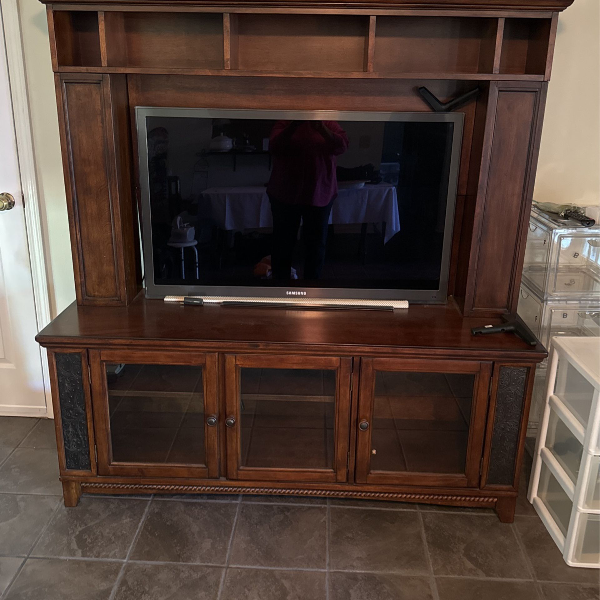 Tv Console with Storage