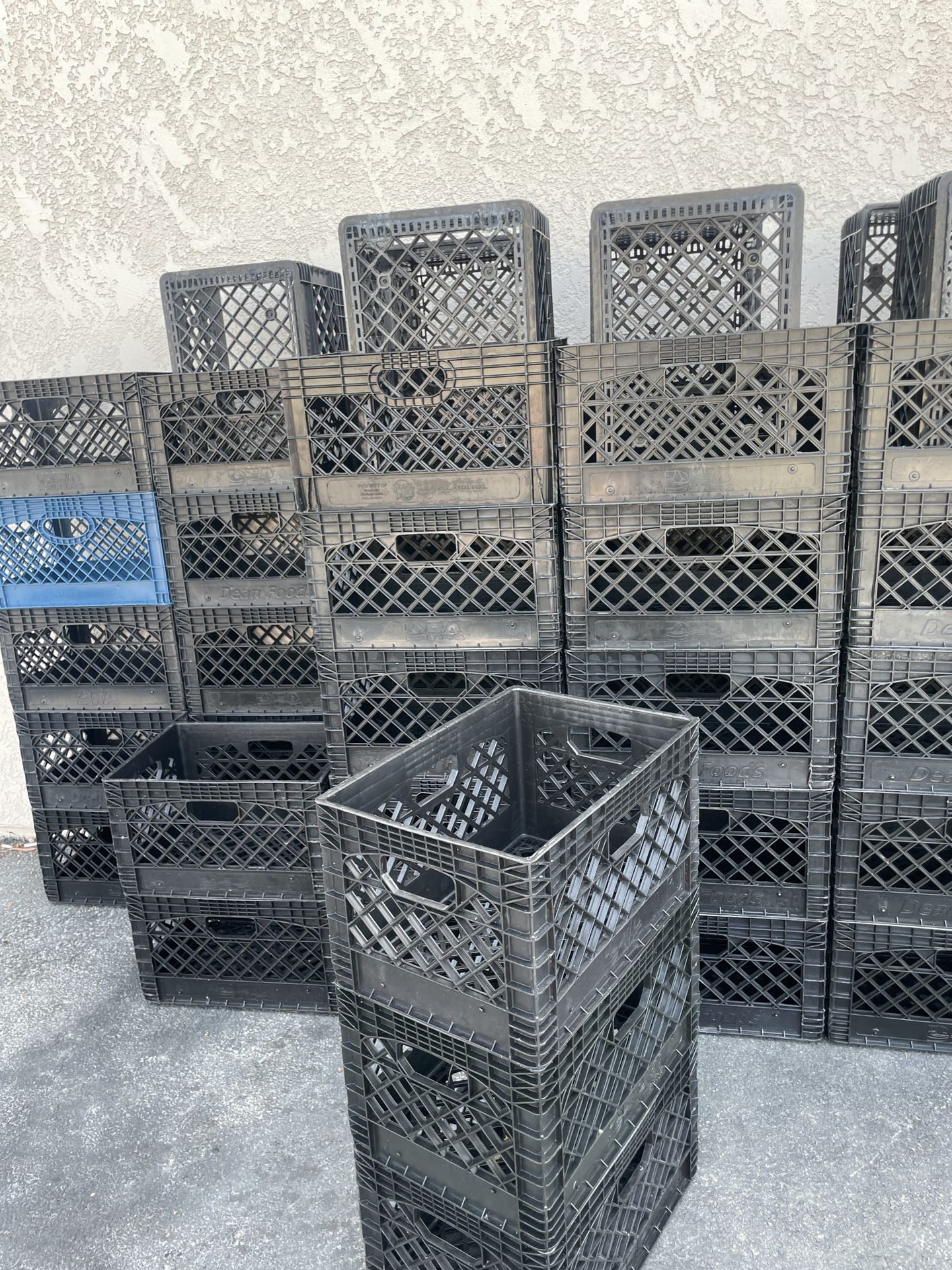 Authentic Plastic Milk Crates for Sale in Corona, CA OfferUp