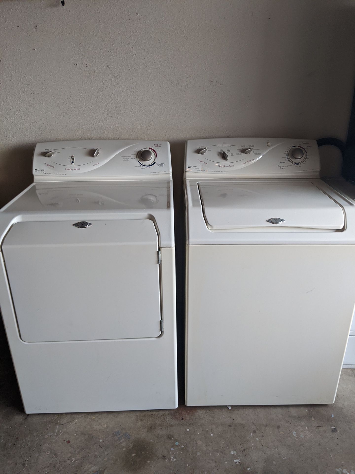 Maytag Ensignia Washer and Dryer