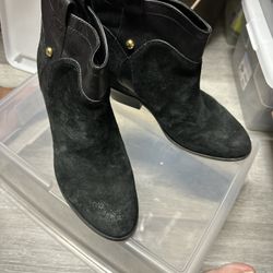 Black Booties Size 8