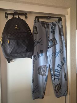 Jordan Backpack & Pants Bundle