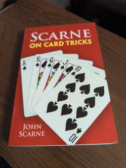 Scarne on Card Tricks John Scarne table magic magic trick magician for card tricks close-up magic great condition