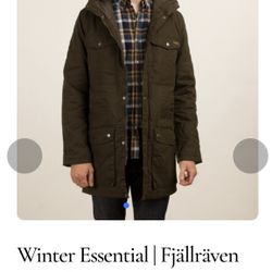 Fjallraven Men’s Parka Model Greenland As New Size Medium 