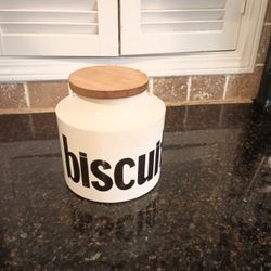 Dog Biscuit Bowl Container For Hard Biscuits.
