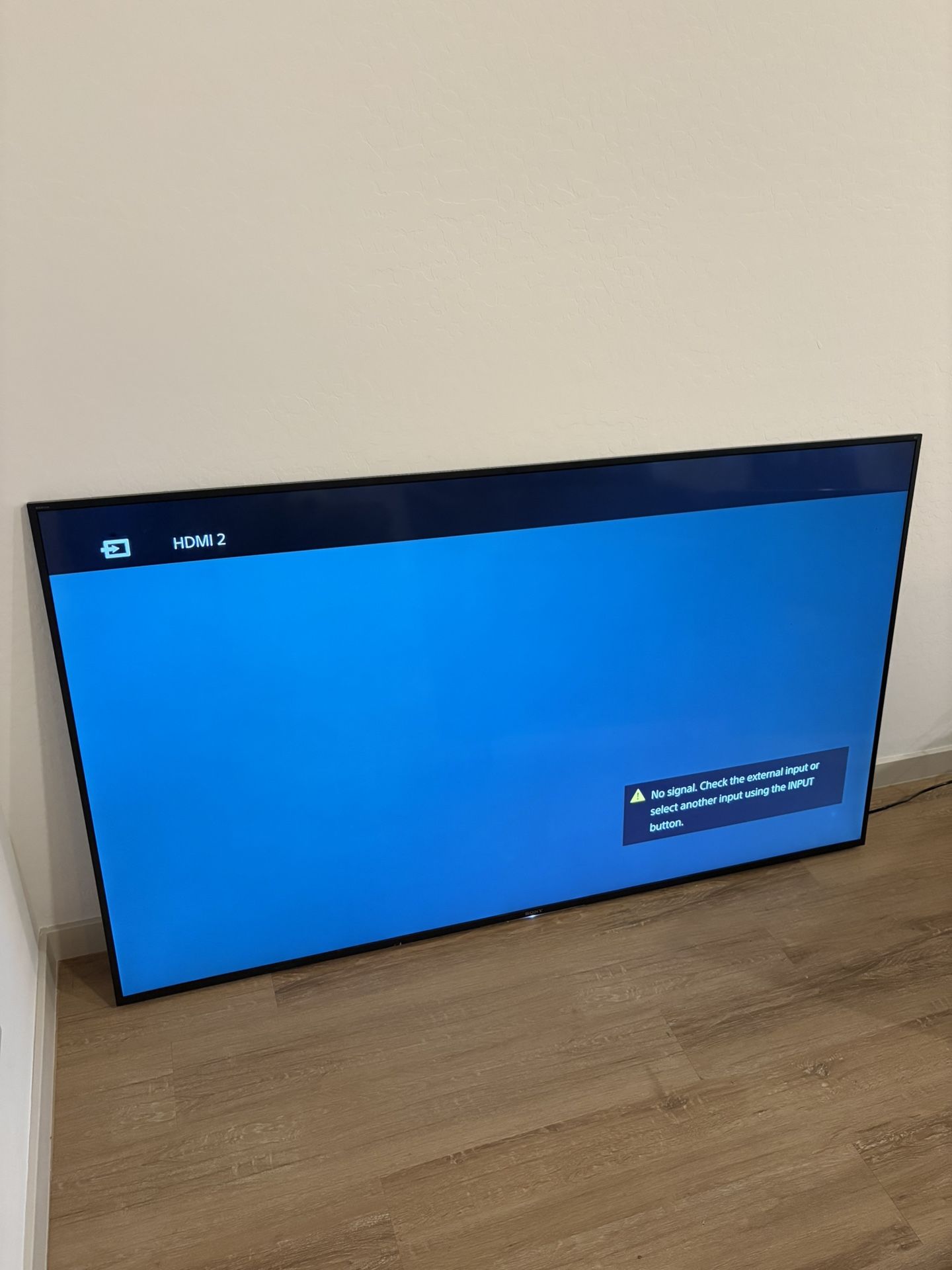 Sony 75 in flat Screen TV