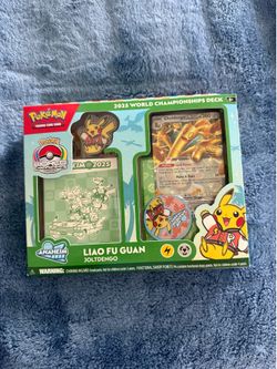 Sealed 2025 Pokémon TCG World Championships Decks Liao Fu Guan