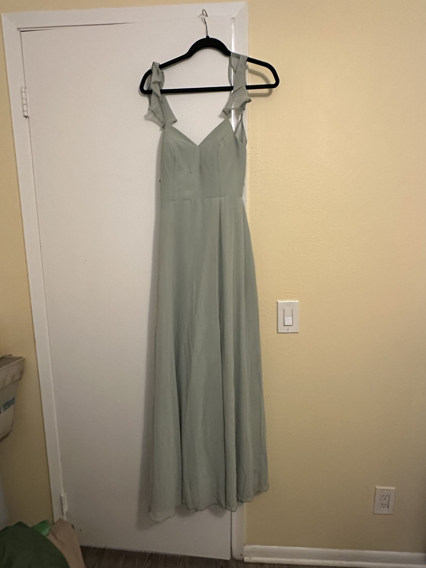 Azazie Bridesmaid Dress — Sage
