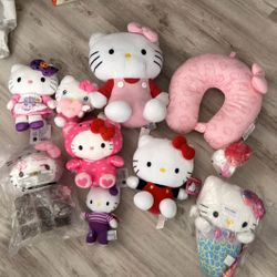 Hello Kitty Variety Plushies