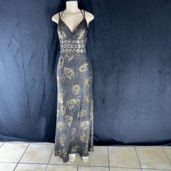 Mandalay Dress With Gem Stone Size 6