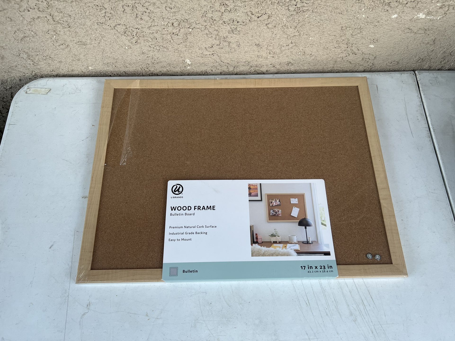 Wood Frame Bulletin Board