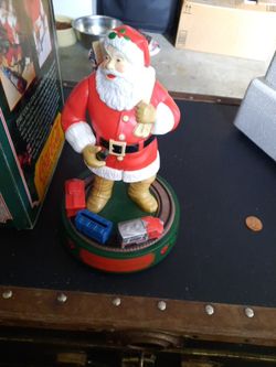Vintage Coca Cola Santa Bank