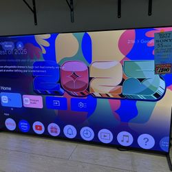 Sony BRAVIA 8 II 55 Inch TV, QD OLED, 4K Smart Google TV, XR Processor with AI Technology, Ultra Slim Design, 120hz Television, Dolby Vision/Atmos, Ex