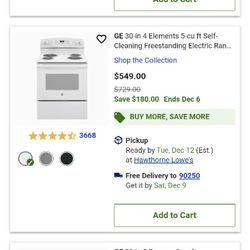 GE Microwave & Oven