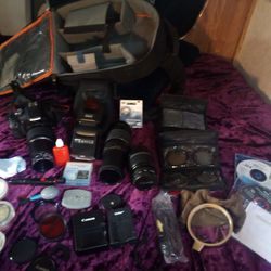 Canon Rebel Tli ,All Accessories And Bag