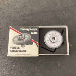 Snap On Torque Angle Gauge 