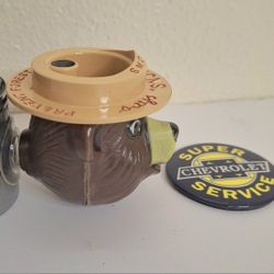 Smokey Bear 1930s 1940s 1950s 1960s Car Accessory Smokey Bear Snuff Ashtray