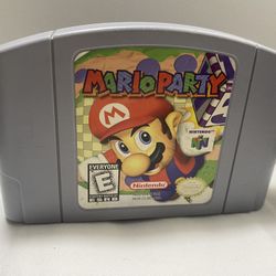 Mario Party Nintendo 64 Game 