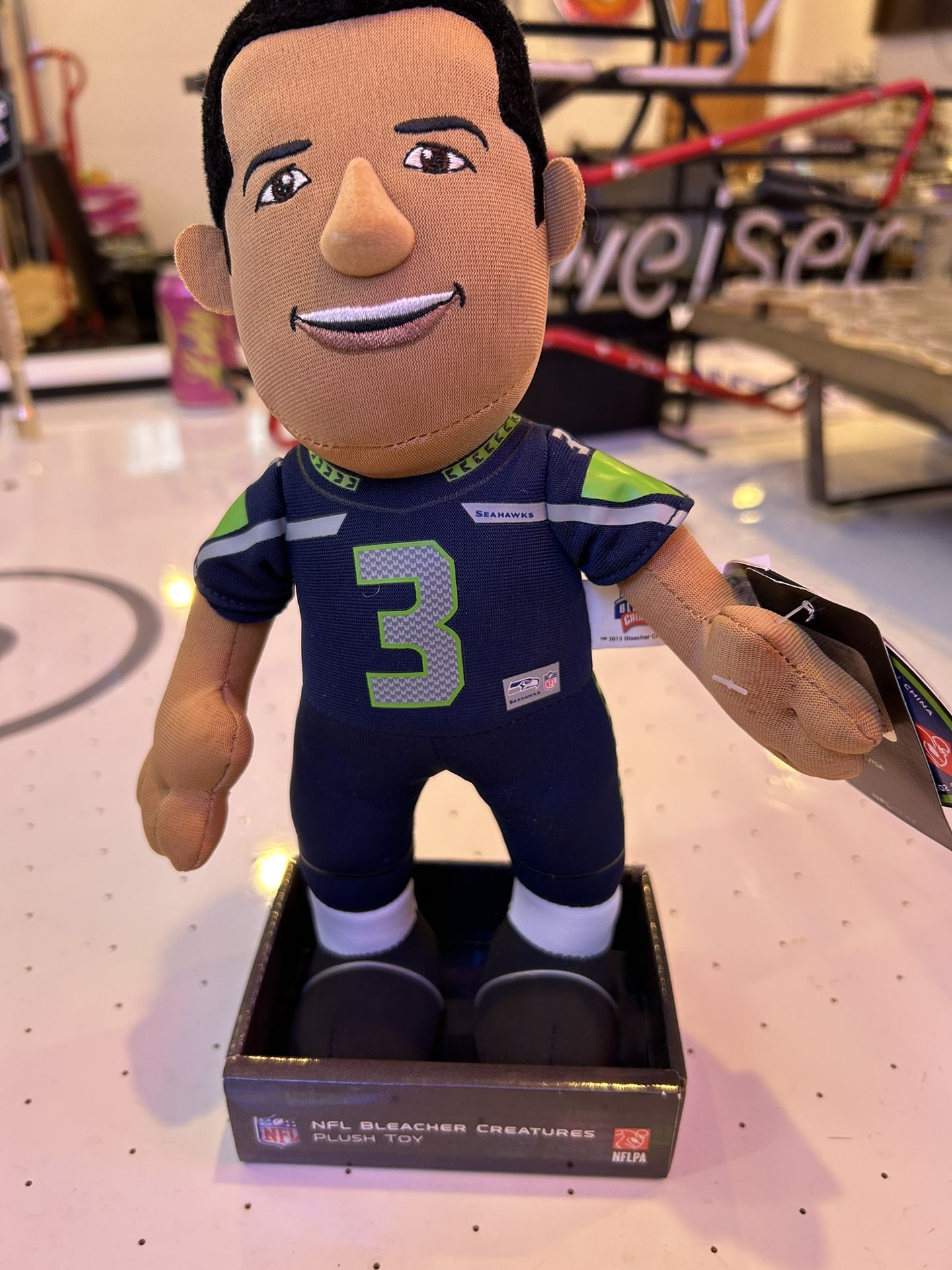 Russell Wilson Seattle Seahawks Plush Toy