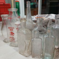 Vintage Glass Bottles