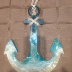 Home Decor: Resin Anchor Art