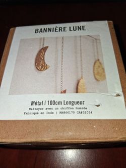 Bannière Lune Metal Moon Banner