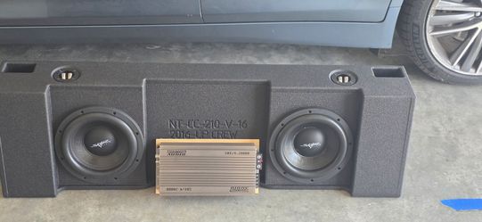 10 inch speakers ported enclosure with sub