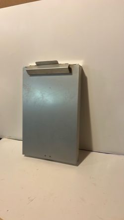 Metal Clipboard with Storage Compartment