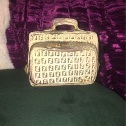 Vintage Rare Fendi Purse/Bag Ceramic Piggy Bank