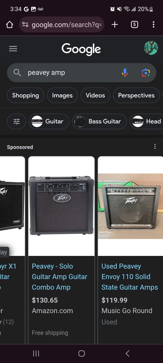 Peavey Guitar Amp