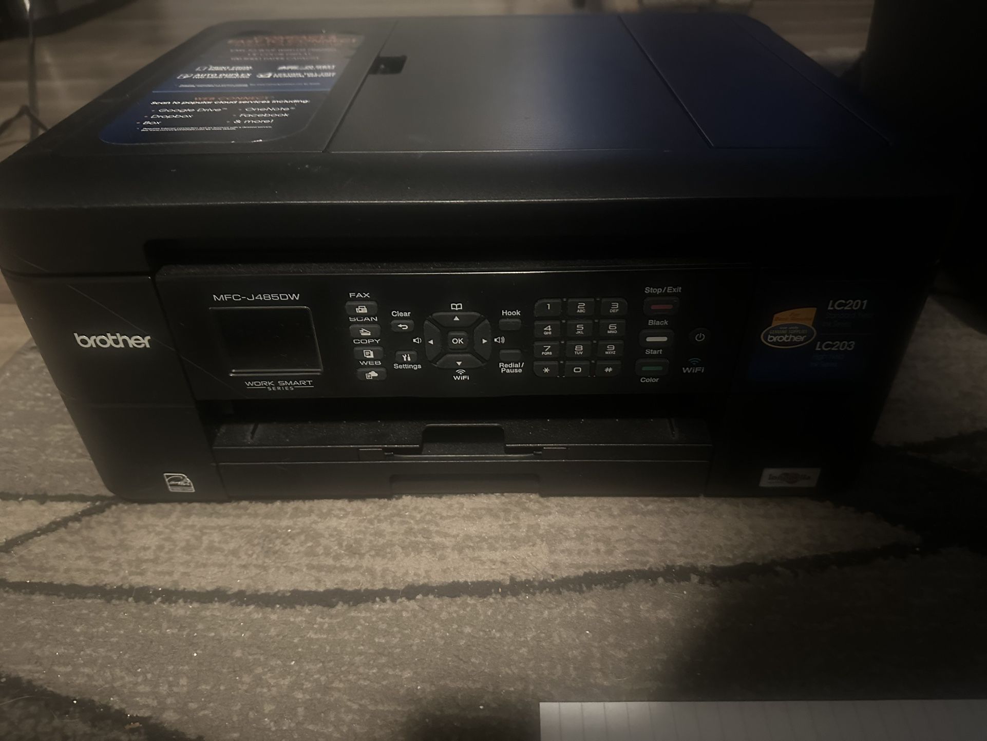All In One Printer Scanner Fax