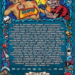 Vans Warped Tour-  Long Beach, CA Two, 2-day GA Tickets
