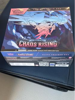 Pokemon Chaos Rising elite trainer box
