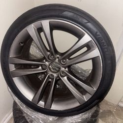 (2) Tires W rim Size 18