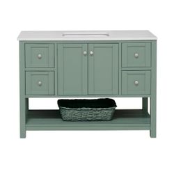 Binne 48'' Single Bathroom Vanity with Top