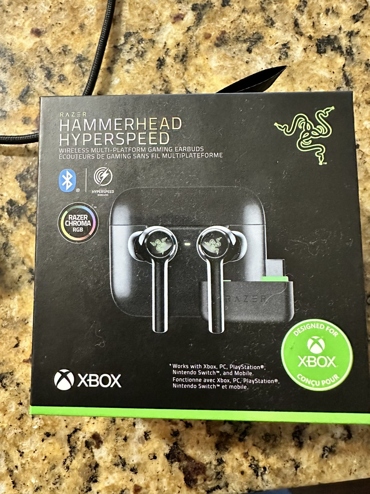 Razer Hammerhead Hyperspeed Wireless Earbuds 