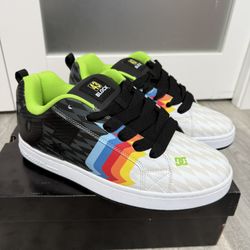 DC x 43i Multi Court Graffik Skate Shoes Size 12