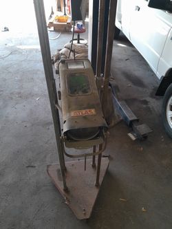 Old Service Station Headlight Adjuster