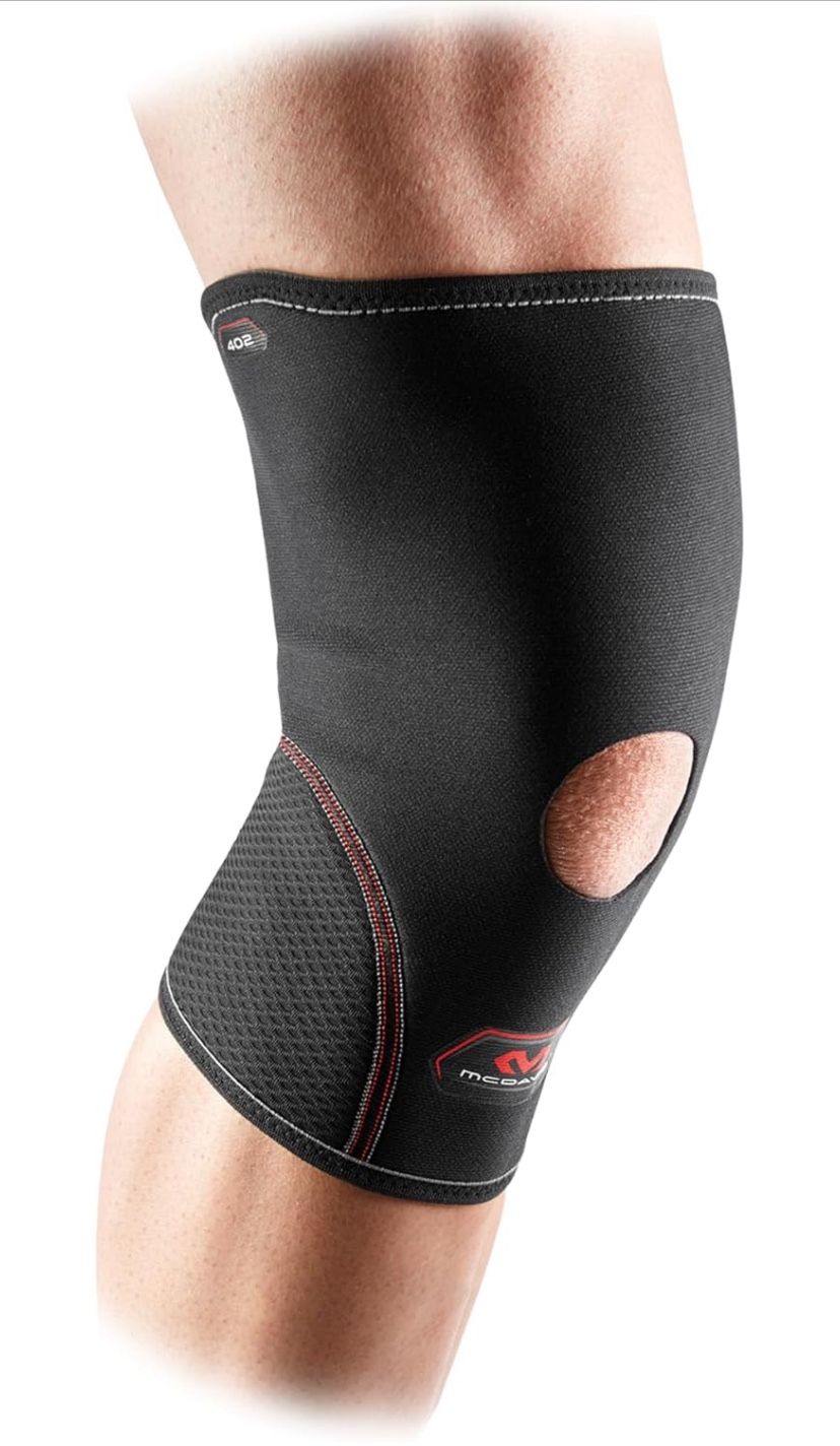 McDavid Knee Compression Sleeves Men/Women, Open Patella Knee Brace, Stabilizer for Minor Arthritis, Bursitis, Tendonitis, Patellar Support, Single Un
