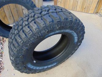 4 New LT 35 12.50 18 Goodyear Wrangler Boulder MT Tires 10PLY 2023 & 2024