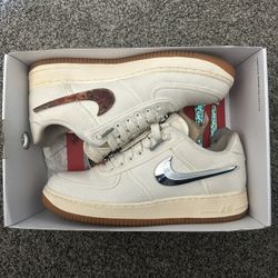 Travis Scott X Nike Air Force 1 “Sail” 2018 