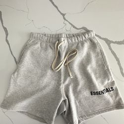 Grey Fear of God Essentials Sweatshorts